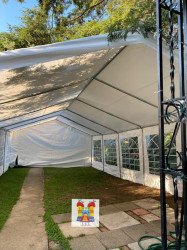 16x32 metal frame tent